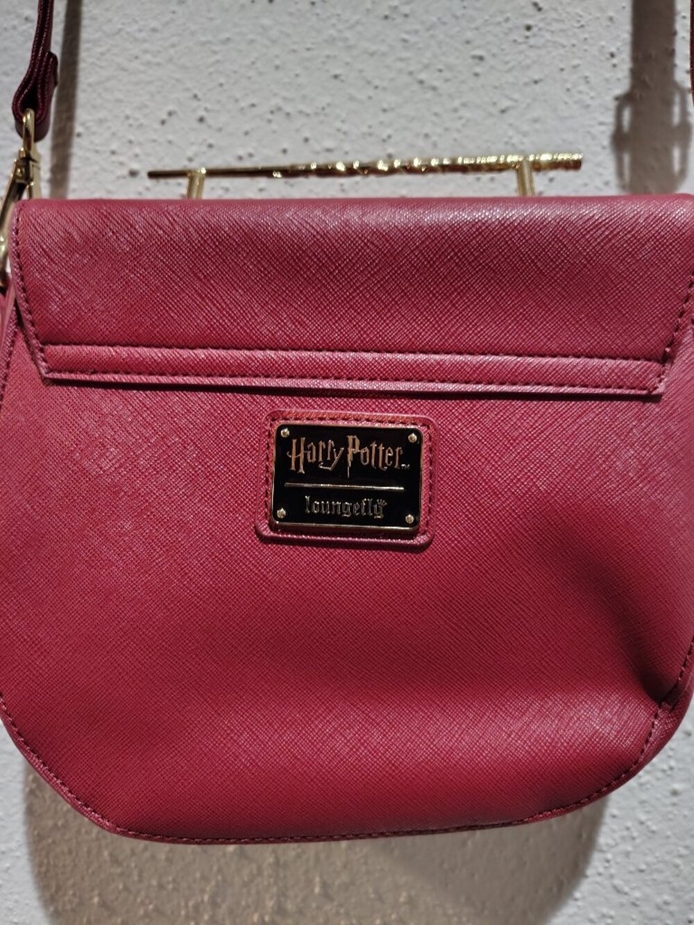 Loungefly Harry Potter Hermione Granger Wand Crossbody Bag - Picture 9 of 13